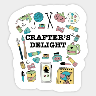 Crafter's Delight Sticker